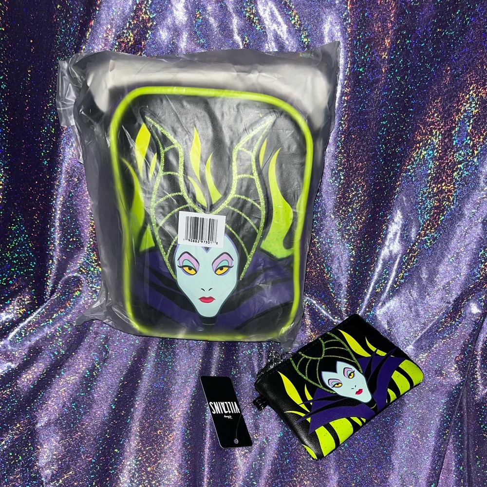 Disney Villians Malificent Crossbody Set - Picture 2 of 6